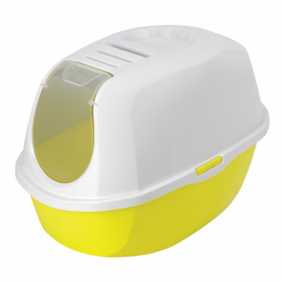 C370 Moderna  Smart Cat-Zatvoreni toalet za mačke -Lemon